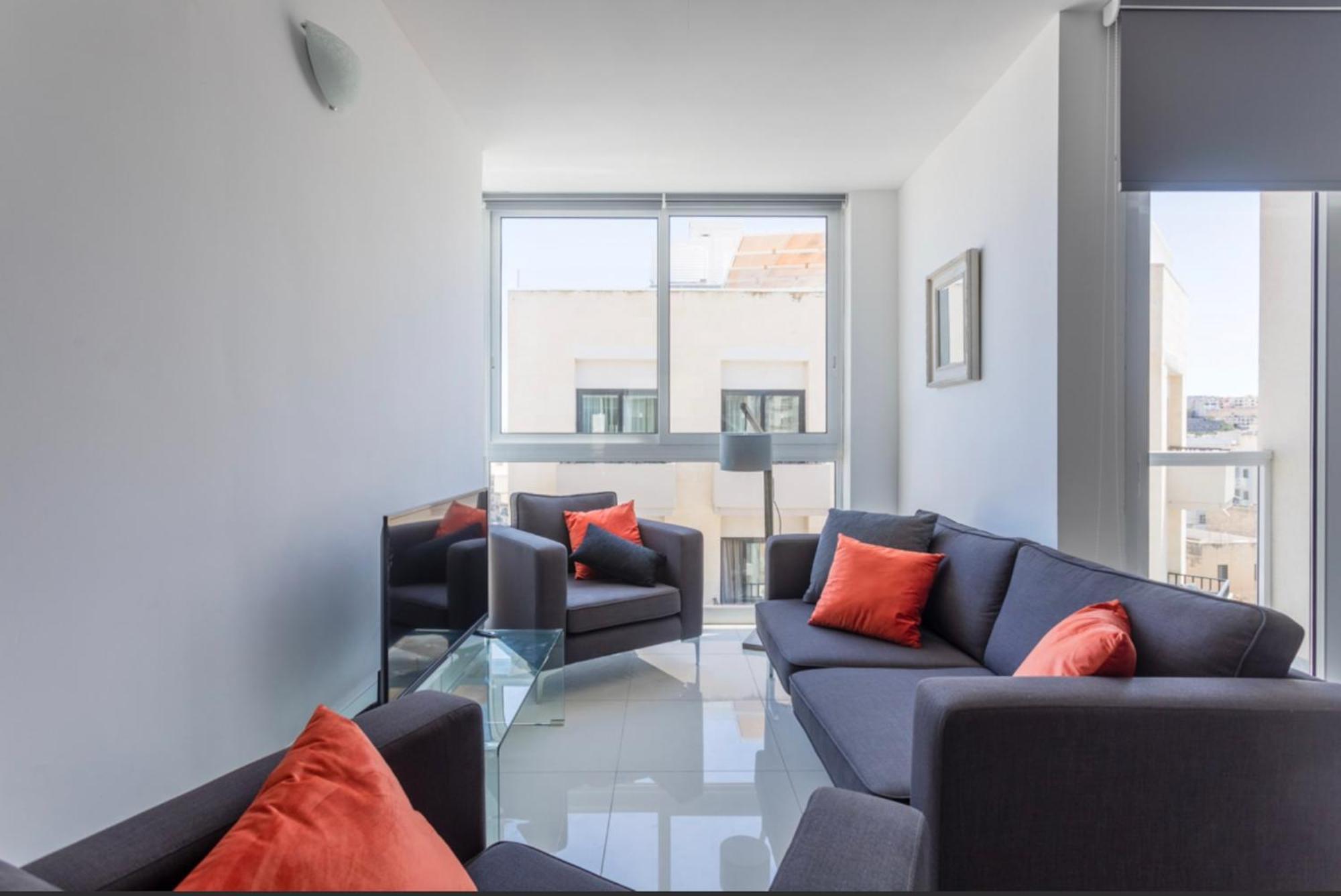 Saint Julian - Lovely Apartment With Terrace - Cityapartmentstay St. Julian's Exteriör bild
